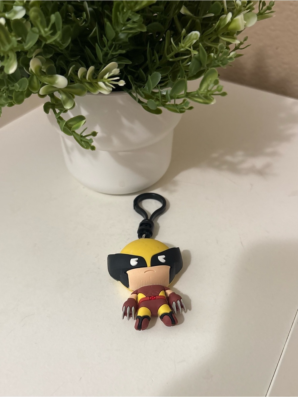 Marvel Wolverine 3D Foam Bag Clip Keychain Blind Bag Brown Suit